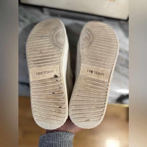 Tretorn White Canvas Original Casual Sneakers women's Size 9 - Picture 8 of 8